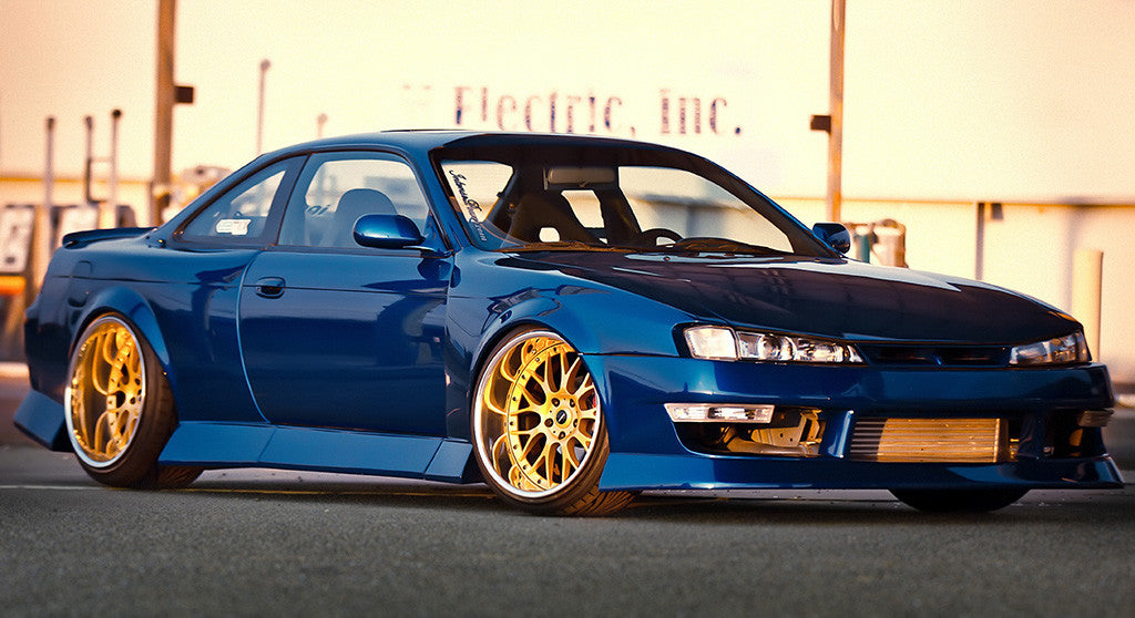 Nissan Silvia Tuning Car Poster