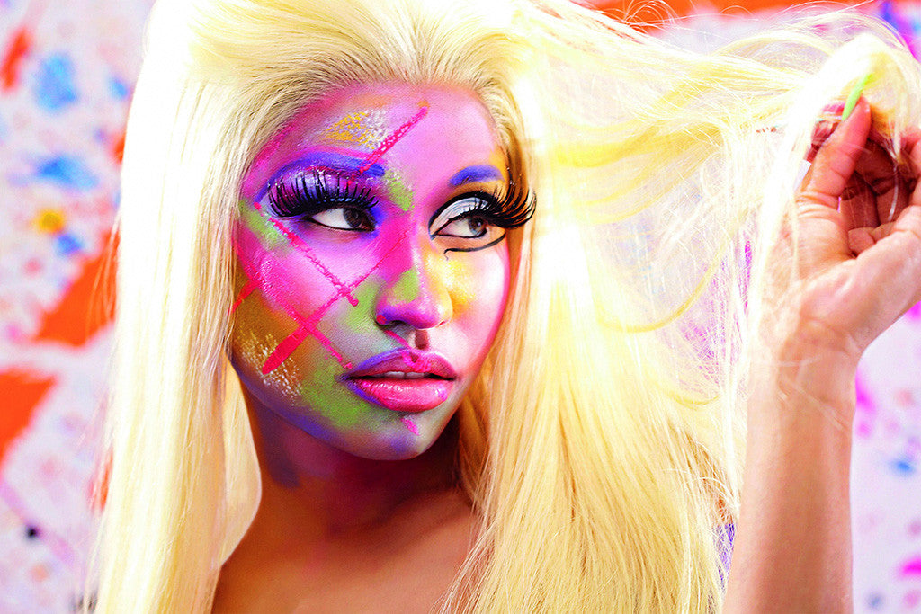 Nicki Minaj Face Poster