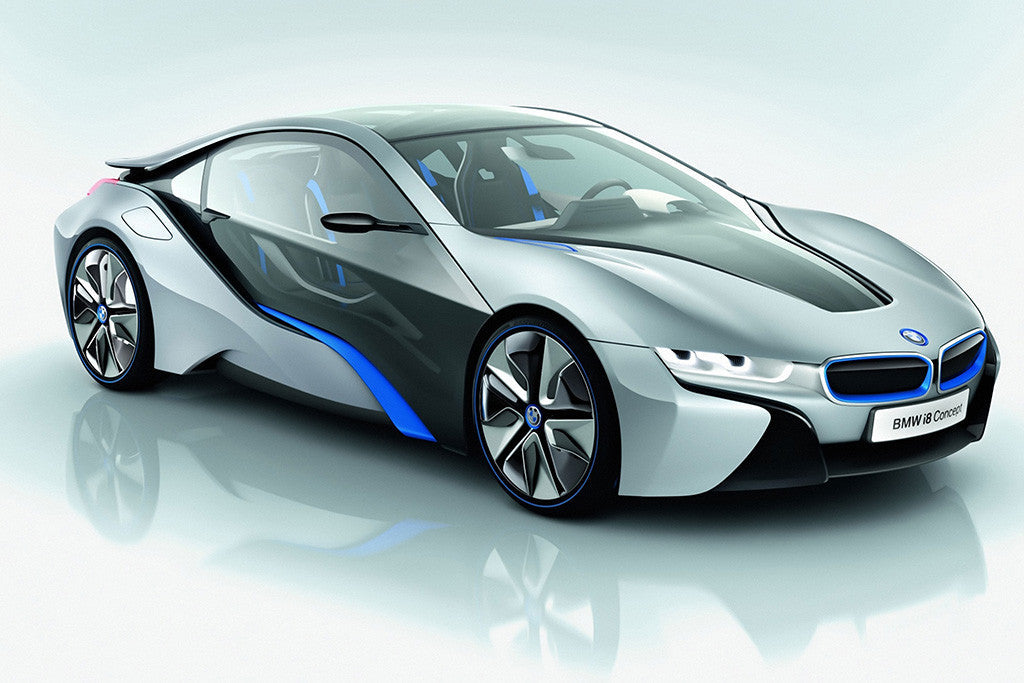 BMW I8 Car Auto Poster