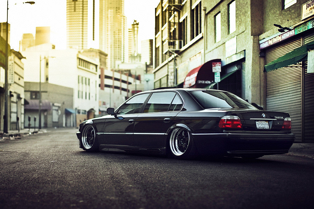 BMW 7 Series E38 Car Poster