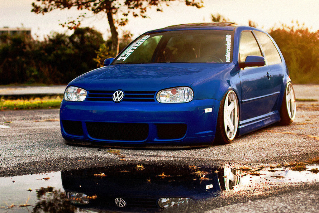 Volkswagen Golf Mk4 GTI Car Poster