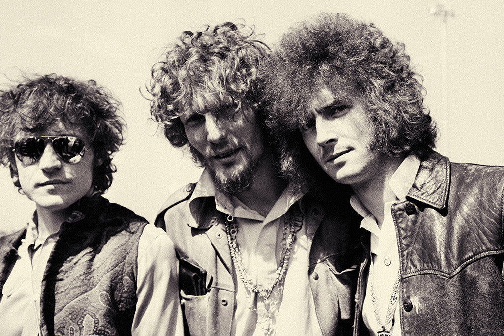 Cream Classic Rock Star Poster