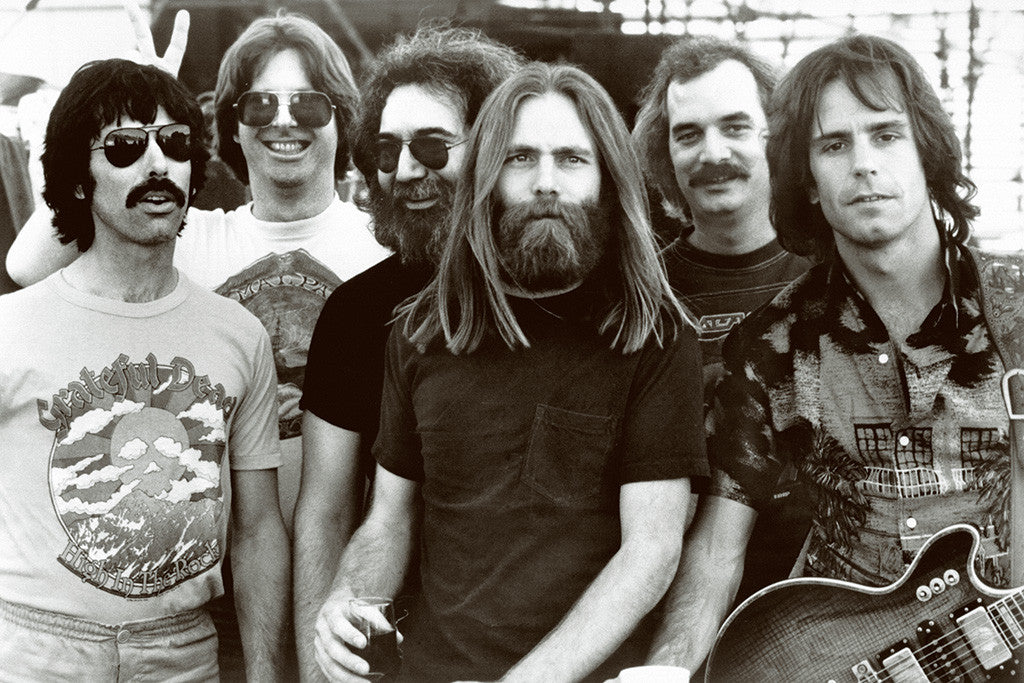 Grateful Dead Classic Rock Band Poster