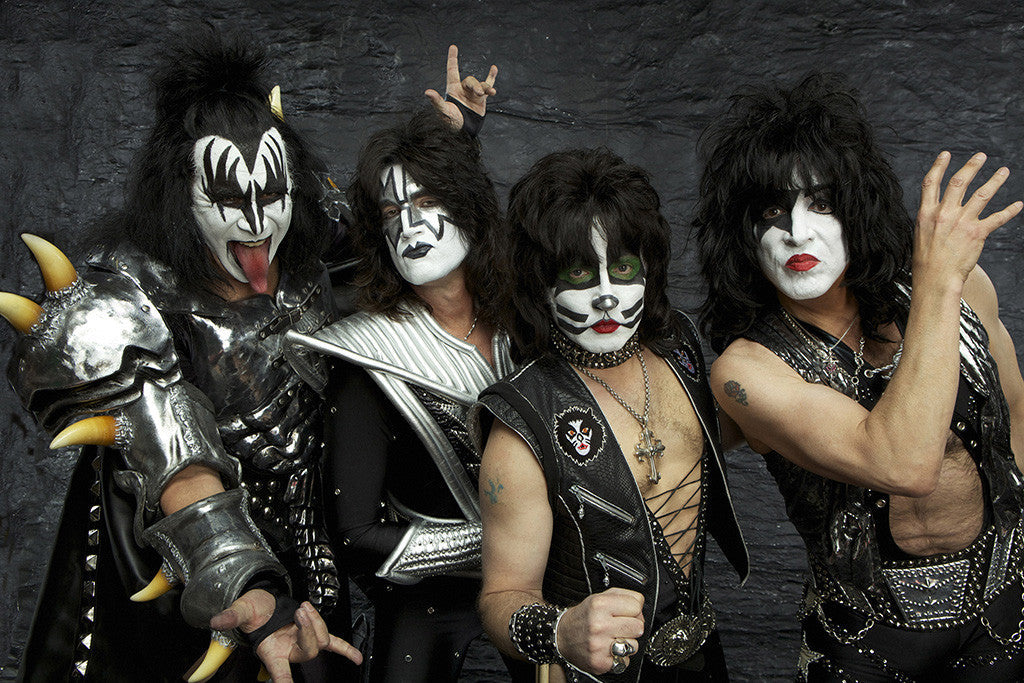 KISS Classic Rock Band Poster