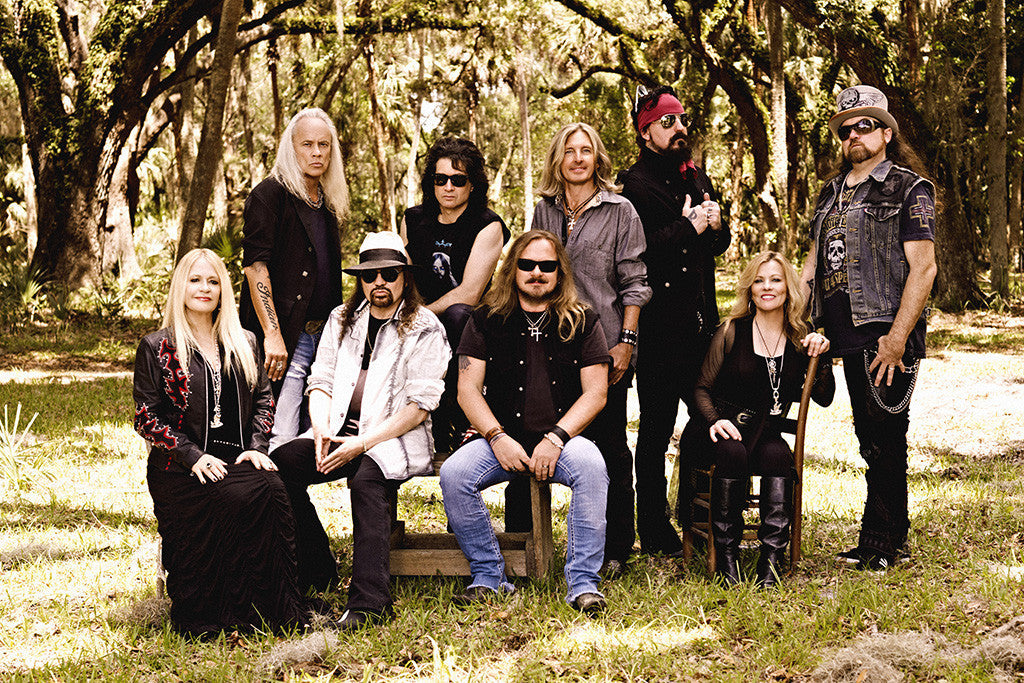 Lynyrd Skynyrd Classic Rock Band Poster