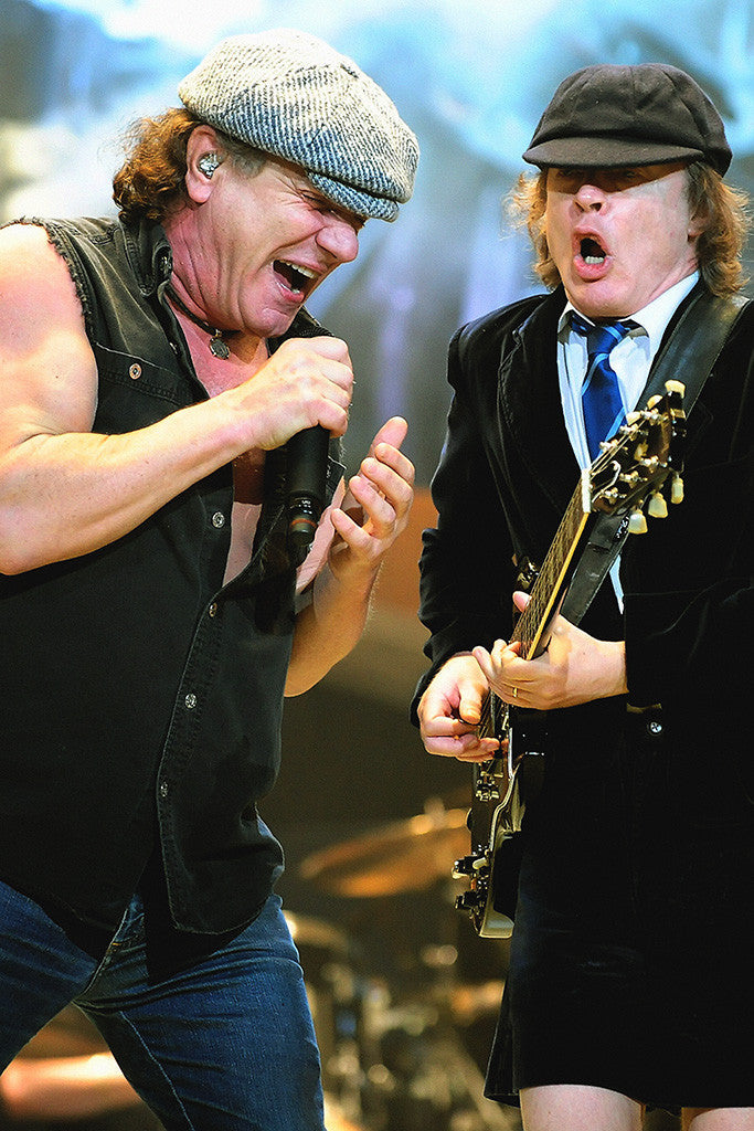 AC/DC Classic Rock Star Band Poster