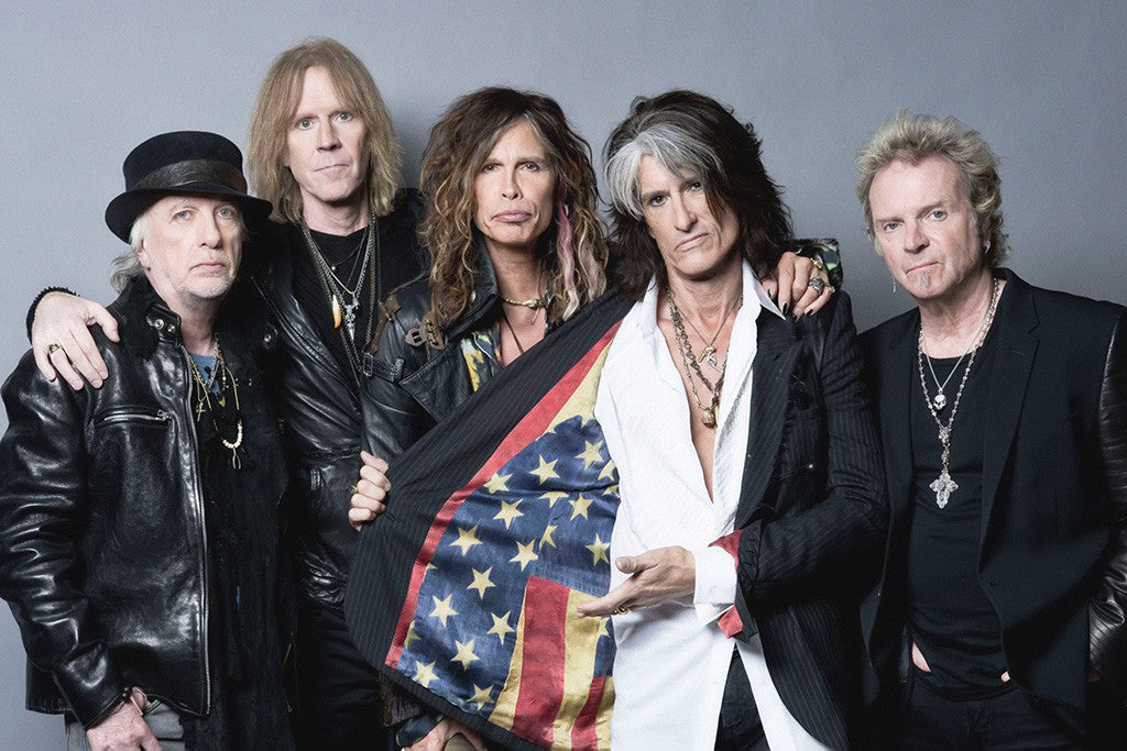 Aerosmith Classic Rock Star Band Poster