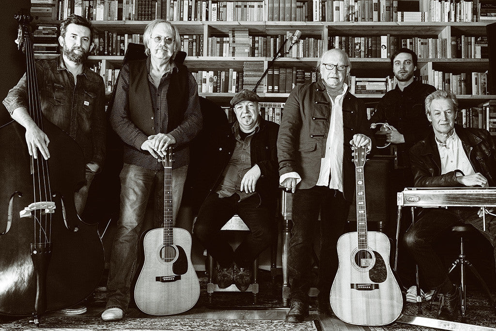 Crosby, Stills, Nash & Young Classic Rock Star Band Poster