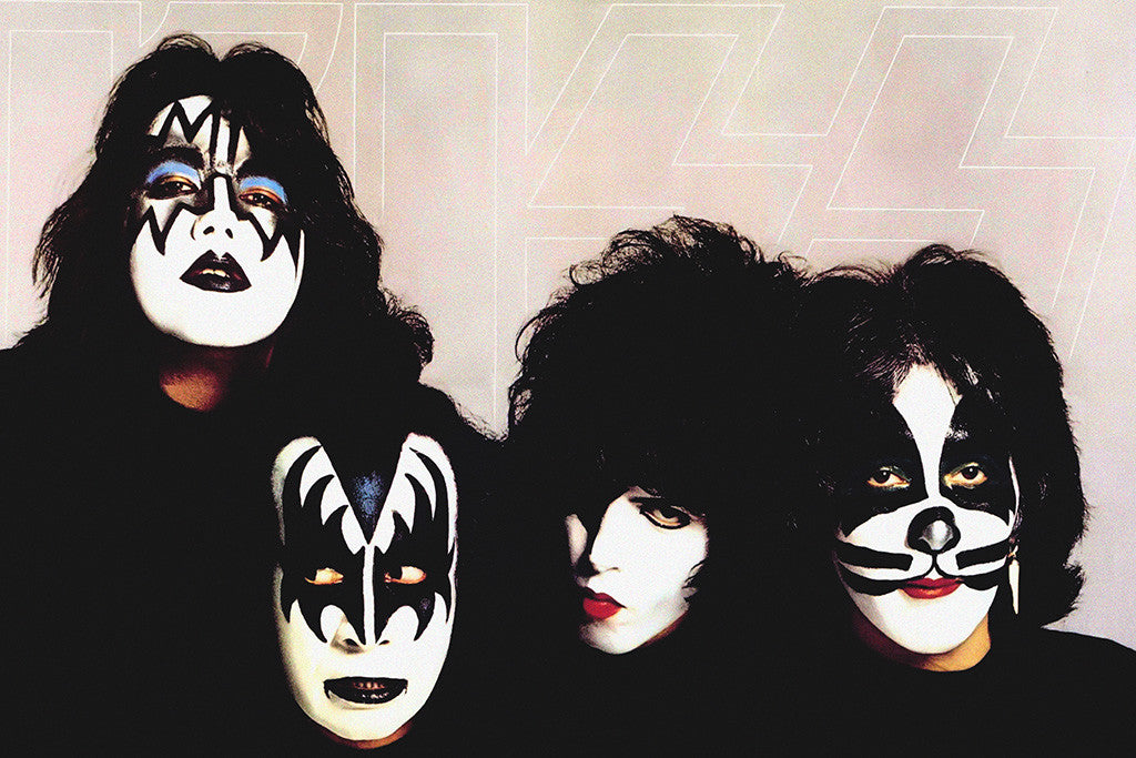 KISS Classic Rock Star Band Poster