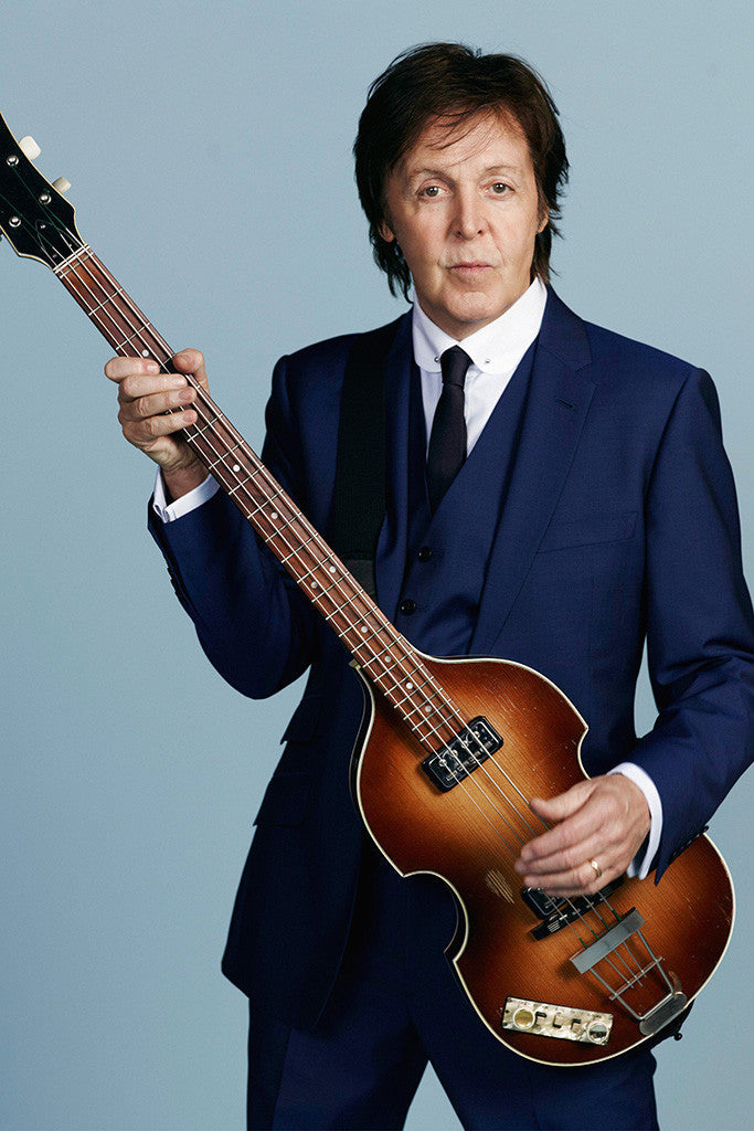 Paul McCartney Classic Rock Star Band Poster