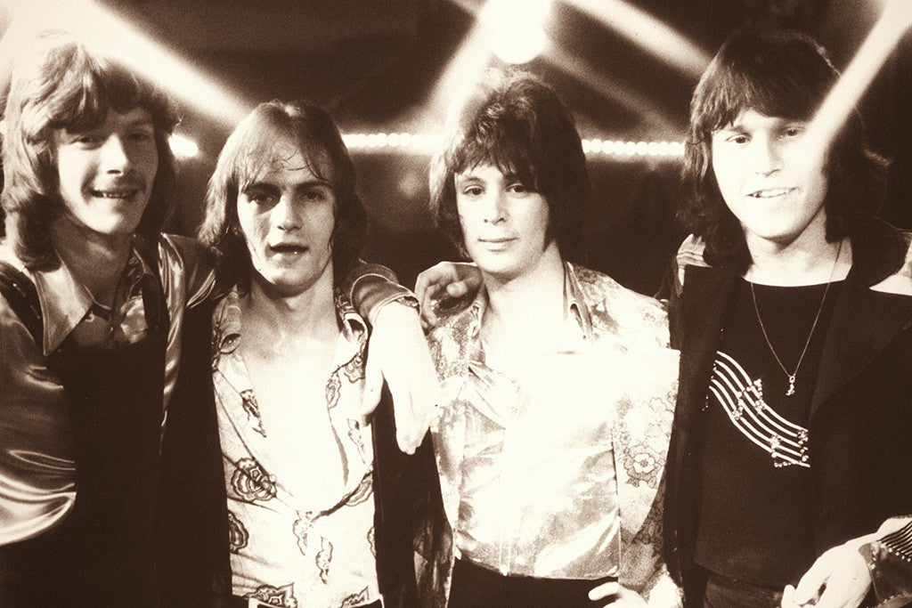 Raspberries Classic Rock Star Band Poster
