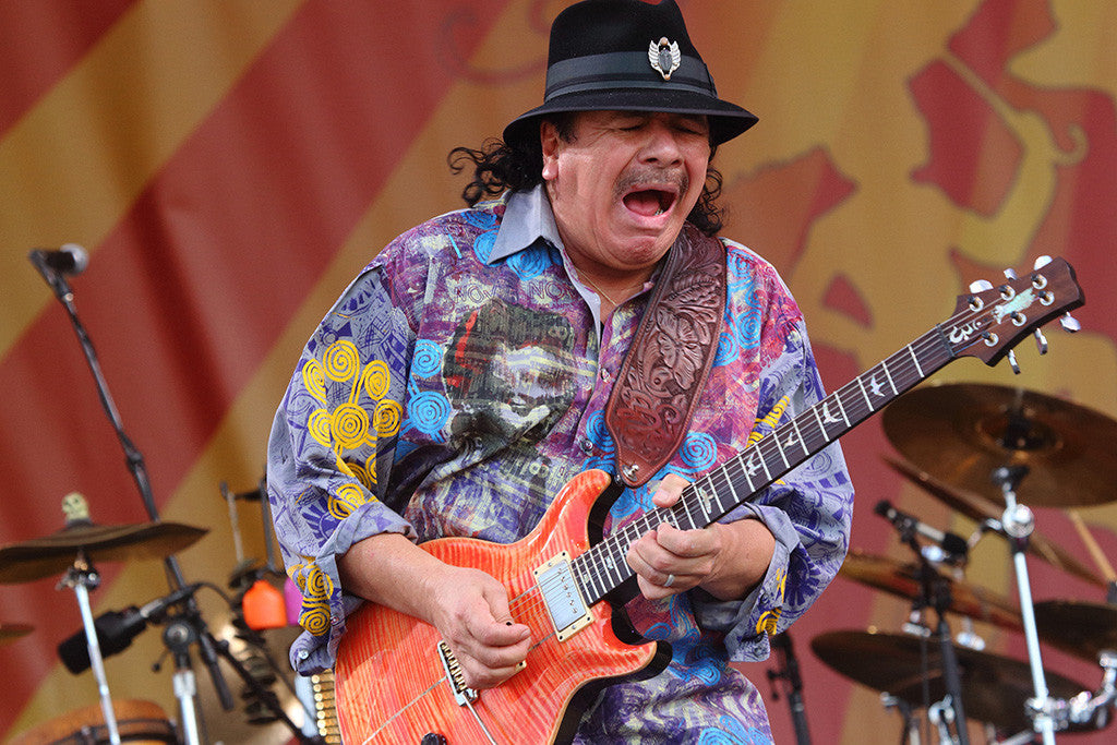 Santana Classic Rock Star Poster