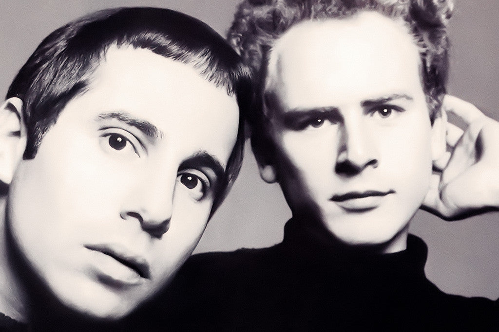 Simon & Garfunkel Classic Rock Star Band Poster