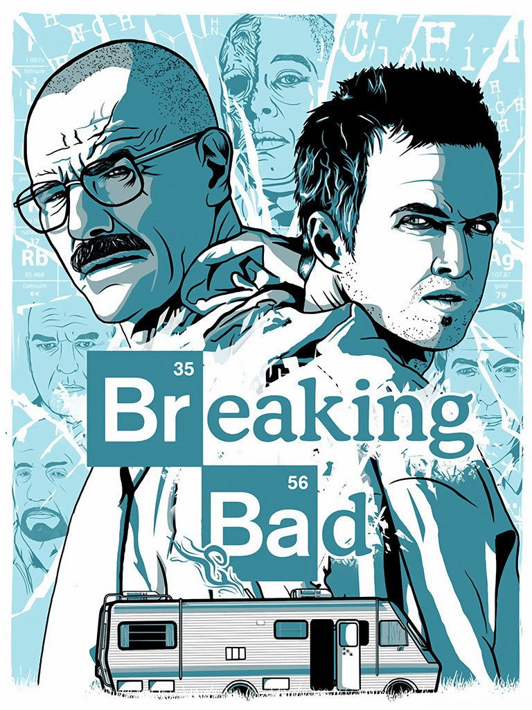 Breaking Bad Walter White Jesse Pinkman Self Poster