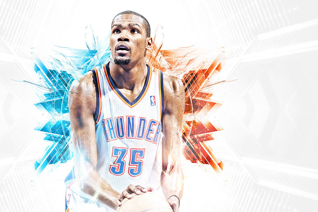 Kevin Durant NBA Basketball Poster