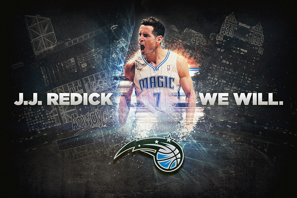 J. J. Redick Los Angeles Clippers Basketball NBA Poster