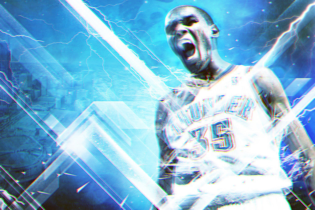Kevin Durant Oklahoma City Thunder NBA Poster