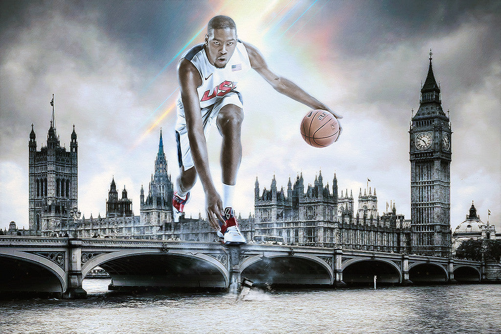 Kevin Durant Basketball Poster