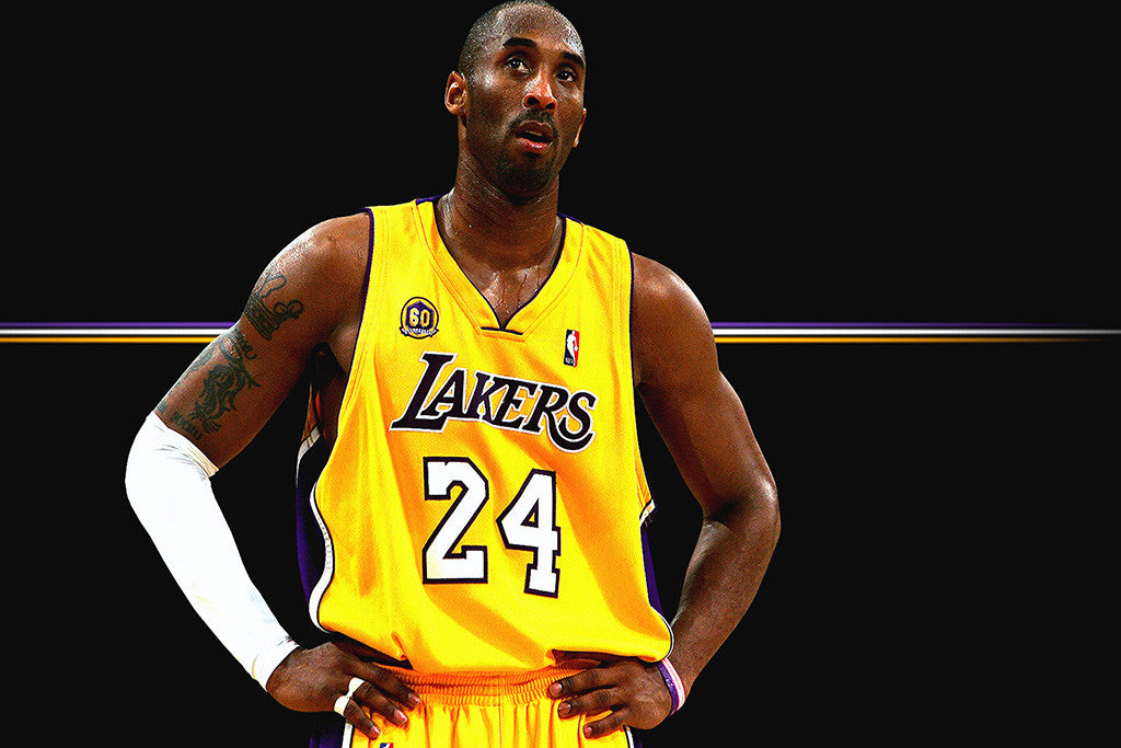 Kobe Bryant NBA Player Basketball Poster