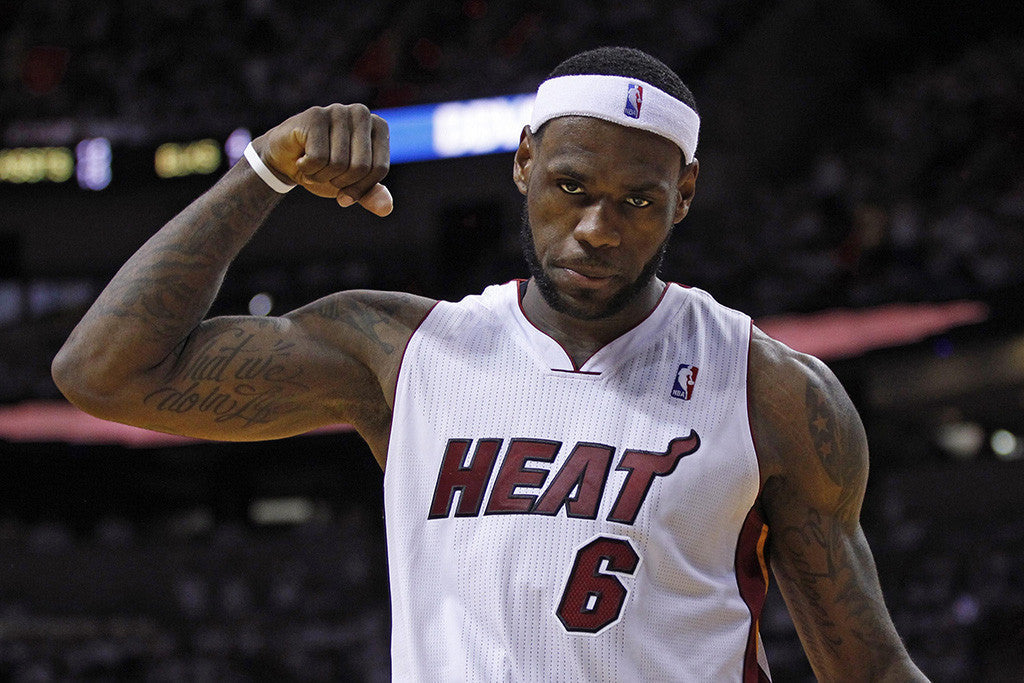 Lebron James Basketball NBA Poster