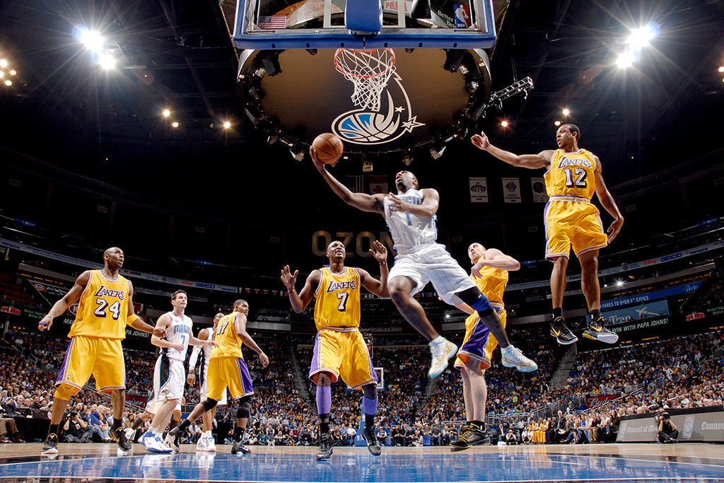 Los Angeles Lakers Vs Orlando Magic Finals Basketball NBA Poster