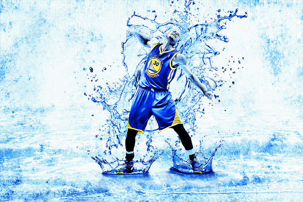 Stephen Curry Golden State Warriors Basketball NBA Player Poster