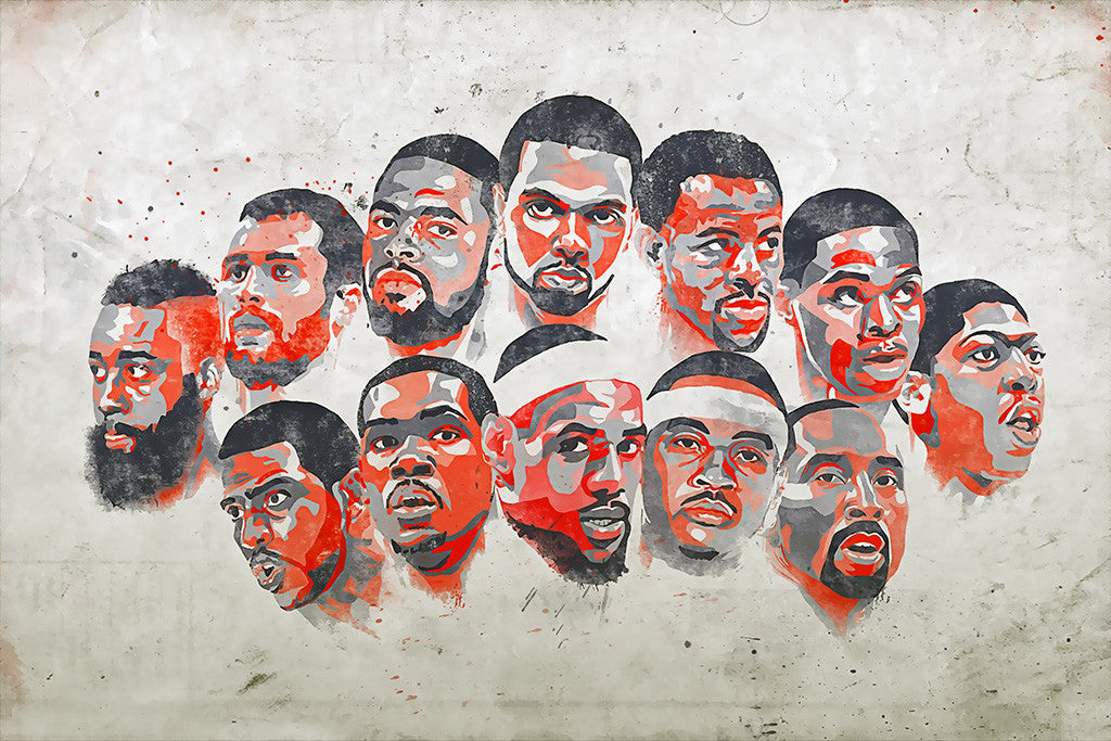 Team USA Basketball NBA Poster