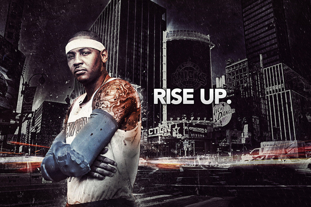 Carmelo Anthony New York Knicks Basketball NBA Player Poster