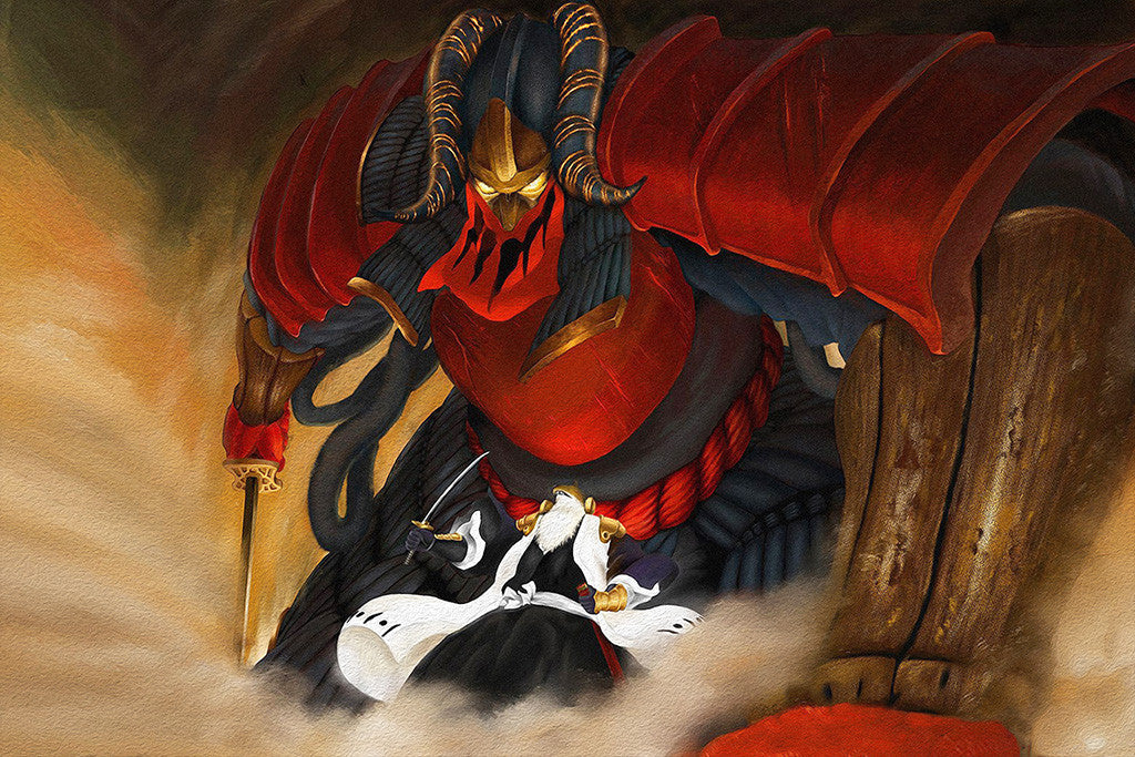 Bleach Captain Komamura Anime Poster