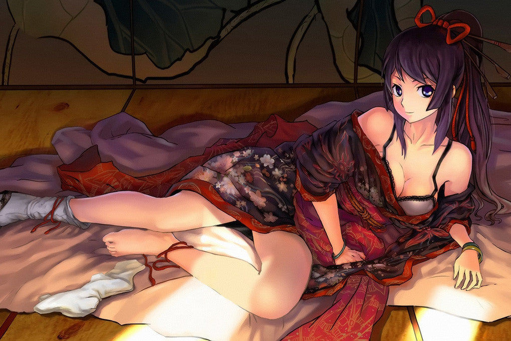 Monogatari Girl Anime Poster