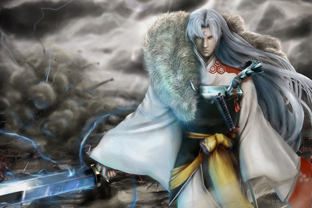 Inuyasha Sesshomaru Anime Poster