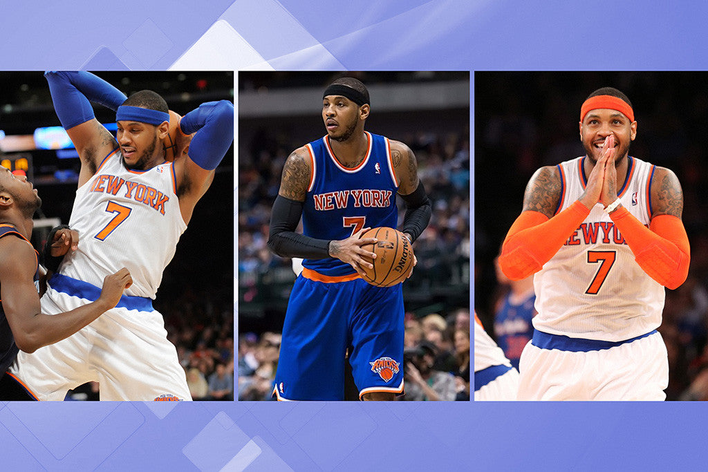 Carmelo Anthony Set New York Knicks Basketball NBA Poster 4/9