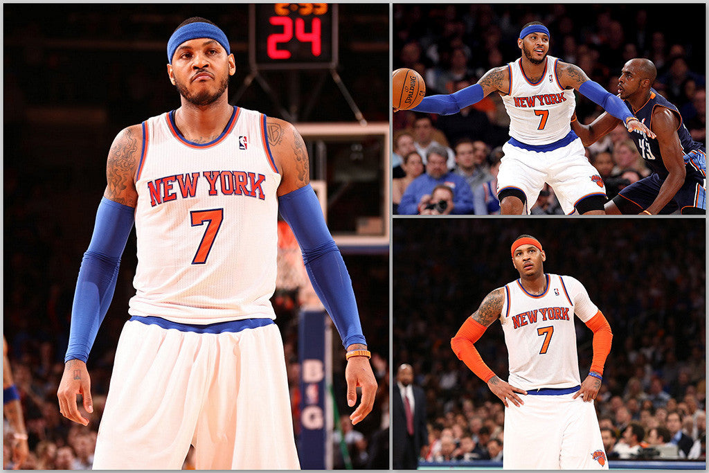 Carmelo Anthony Set New York Knicks Basketball NBA Poster 5/9