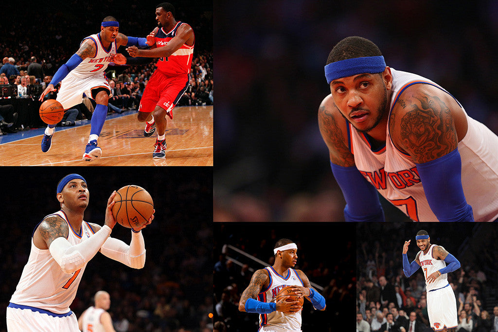 Carmelo Anthony Set New York Knicks Basketball NBA Poster 7/9