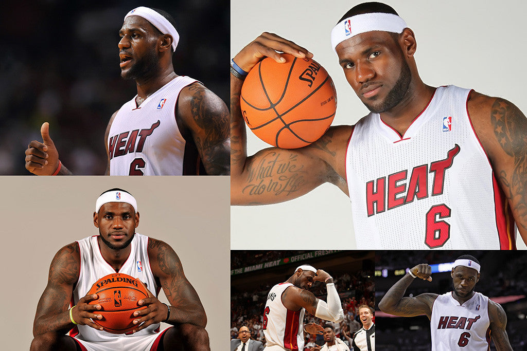 Lebron James Set Basketball NBA Poster 7/10