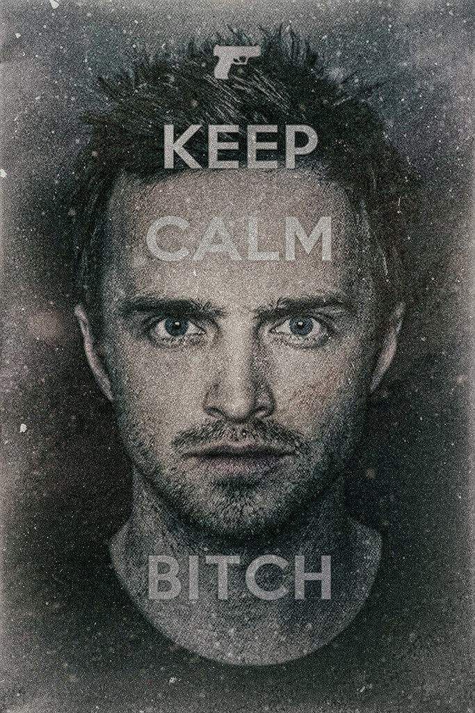 Breaking Bad Jesse Pinkman Keep Calm Poster