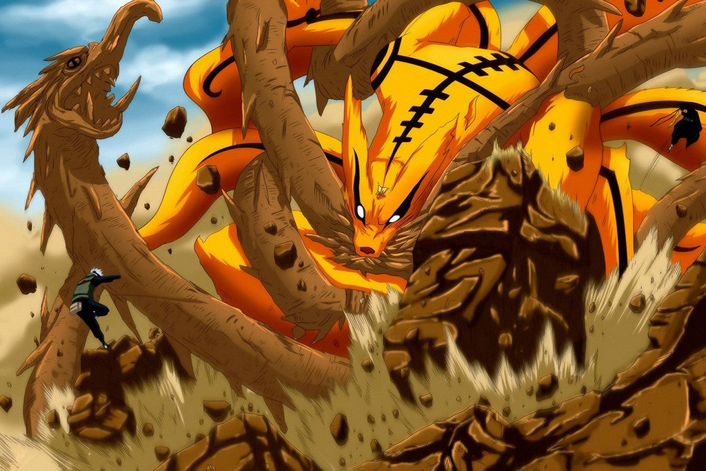 Kurama Naruto Anime Poster