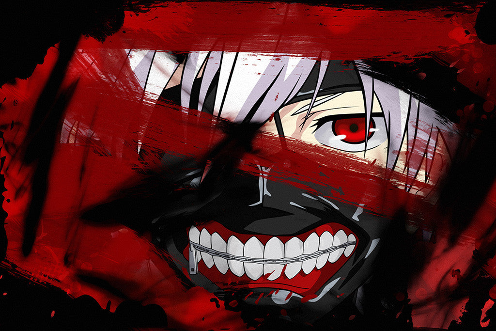 Tokyo Ghoul Ken Kaneki Anime Manga Poster