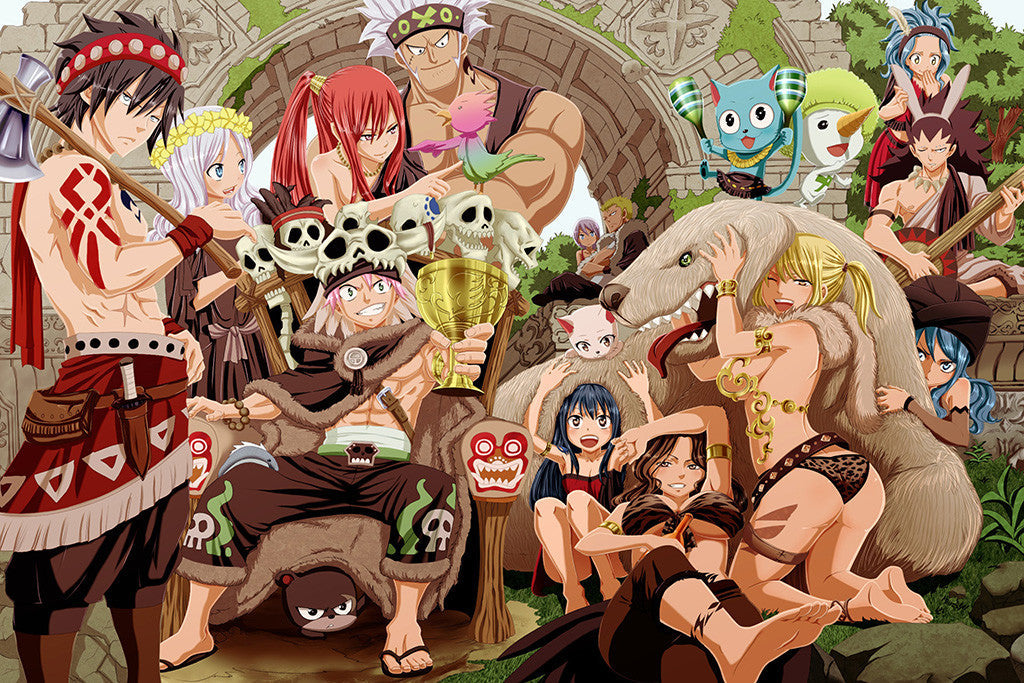 Fairy Tail Marde Guille Anime Poster