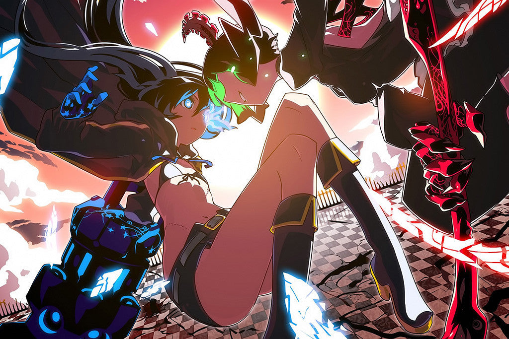Black Rock Shooter X Dead Master Anime Poster