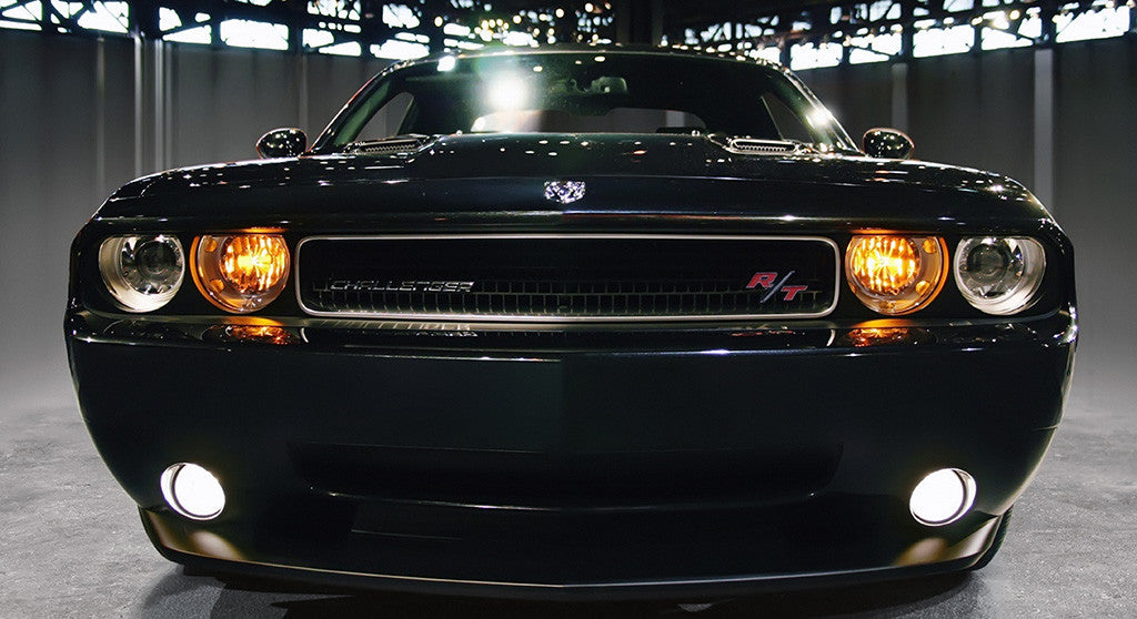 Dodge Challenger Front Car Auto Poster