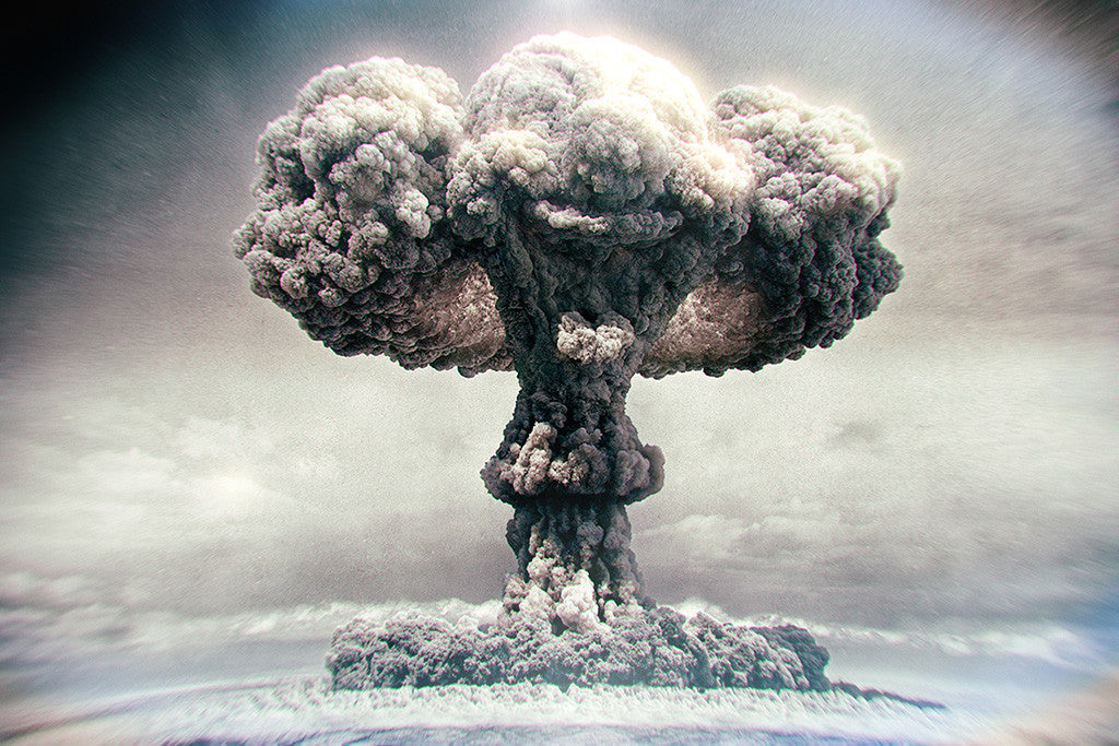 Nuclear Explosion Poster