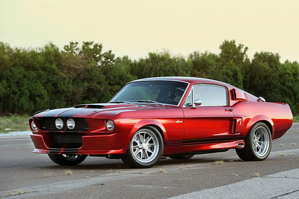 Shelby GT500CR Poster