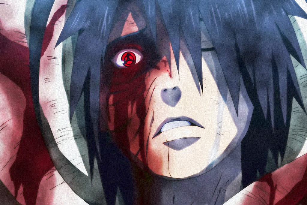 Obito Uchiha Naruto Anime Poster