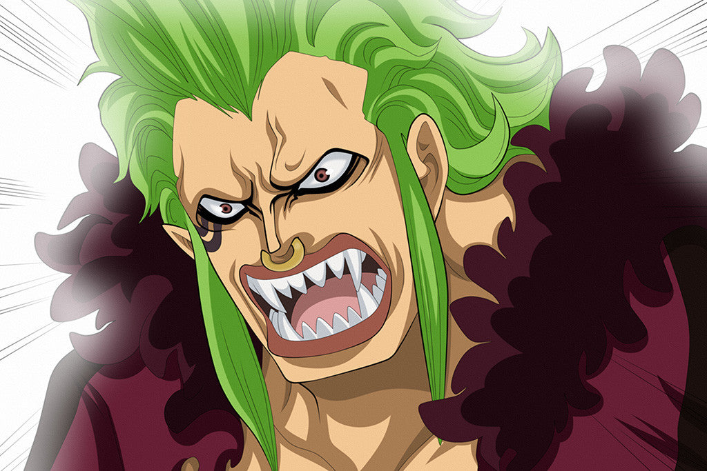 One Piece Bartolomeo Anime Poster