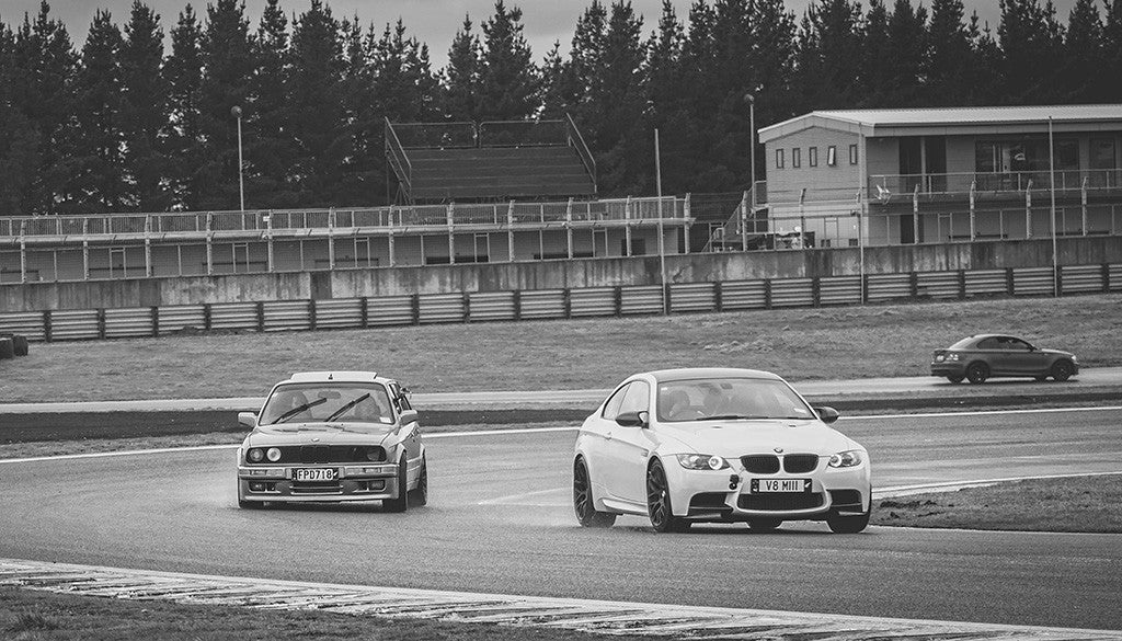 BMW E30 E90 M3 3 Series Black White Poster