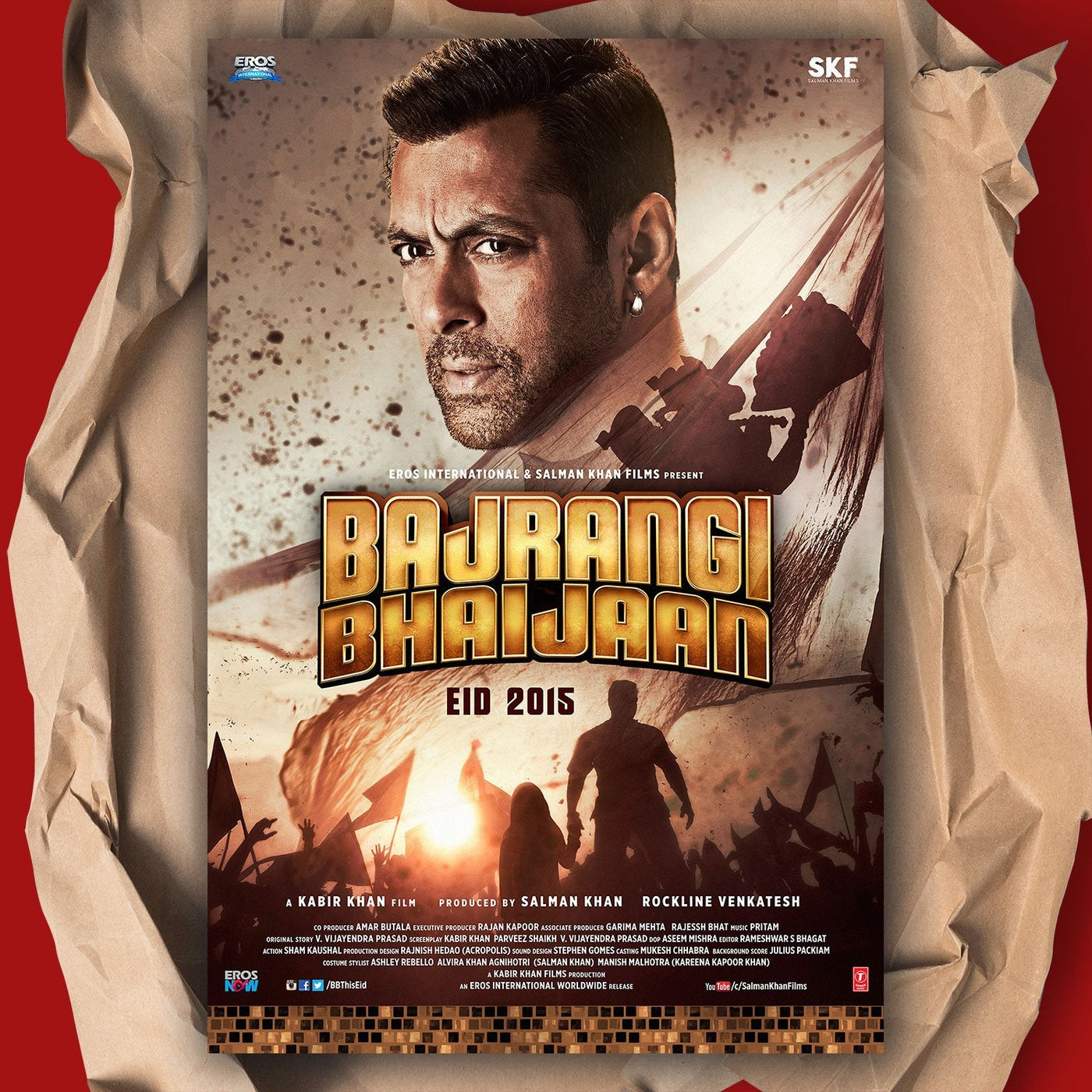 Bajrangi Bhaijaan Movie Poster