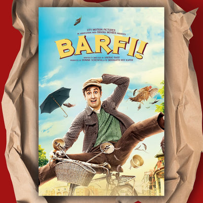 Barfi! Hindi Old Film Poster