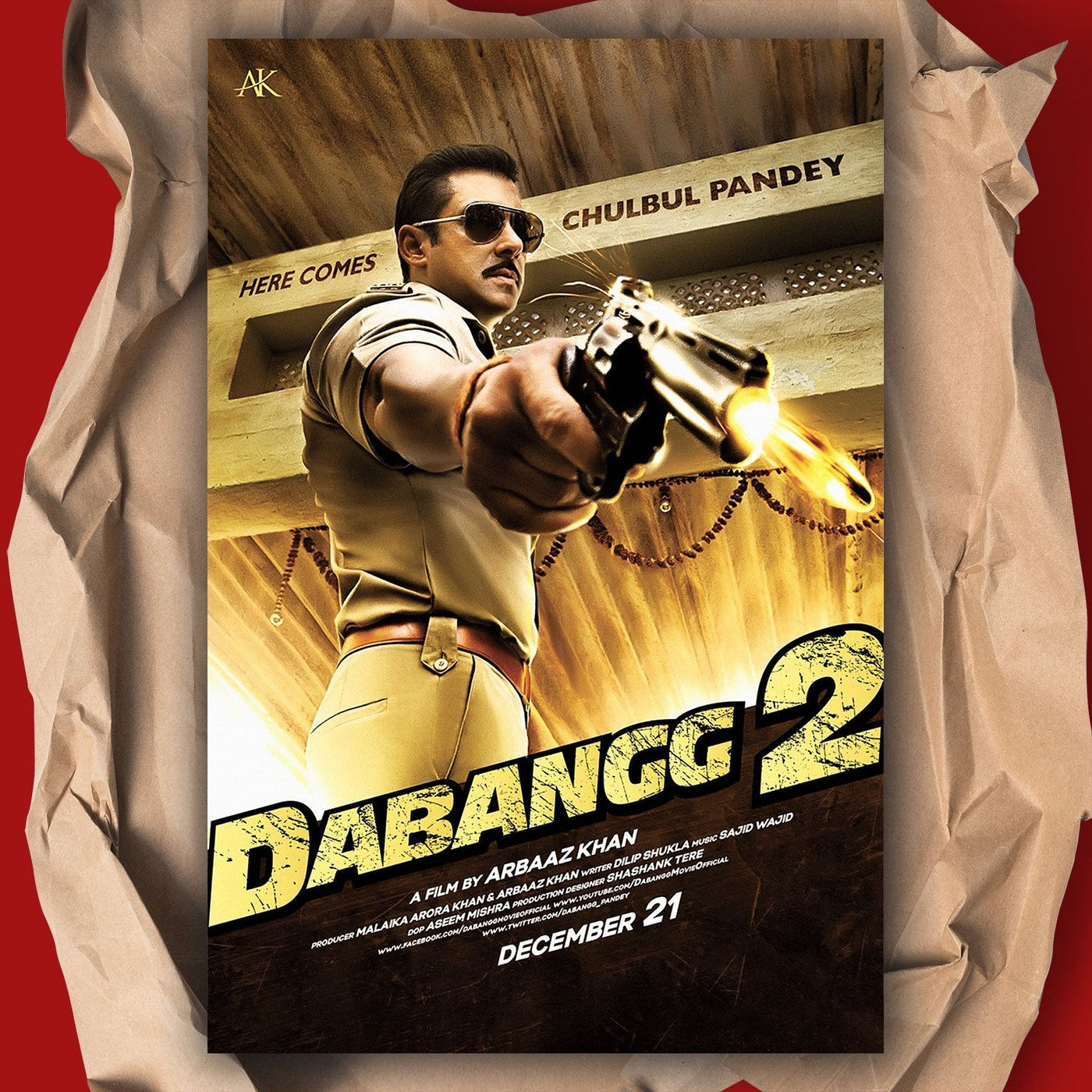 Dabangg Movie Poster