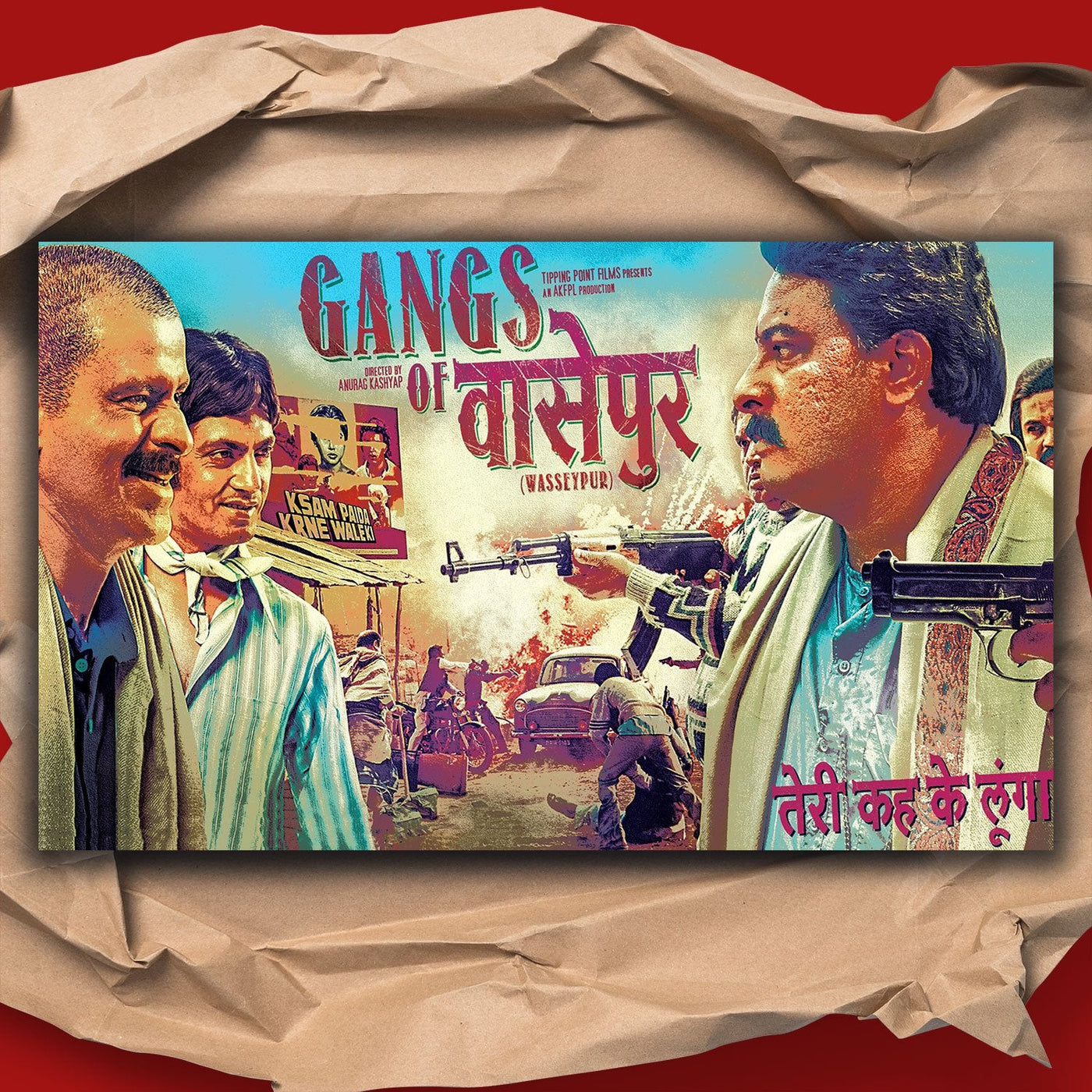 Gangs of Wasseypur Hindi Old Film Poster